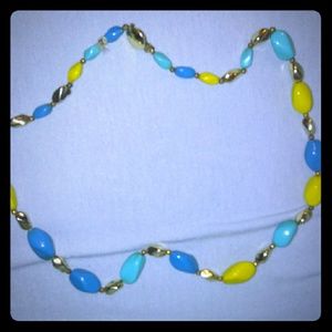Heavy bead necklace